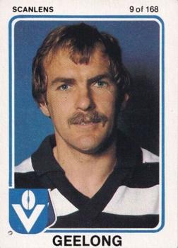 1981 Scanlens VFL #9 Bruce Nankervis Front